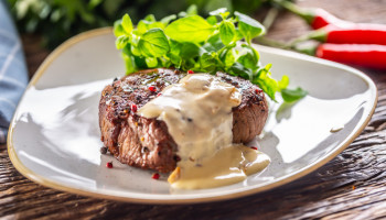 Pavé de boeuf sauce au poivre